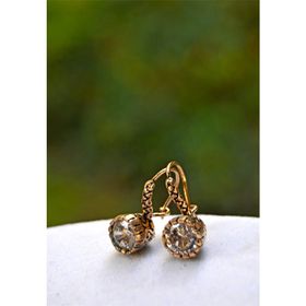 Stoneage Jewellery Elmas Görünümlü Küpe