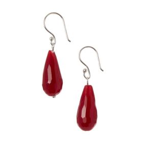 Stoneage Jewellery Gümüş Ceyt Doğal Taş Küpe