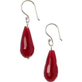 Stoneage Jewellery Gümüş Ceyt Doğal Taş Küpe