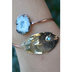 Stoneage Jewellery Kalsit Taşlı Tasarım Bileklik