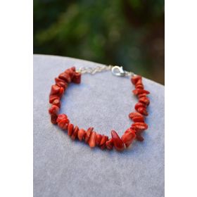 Stoneage Jewellery Kırmızı Mercan Kadın Bileklik