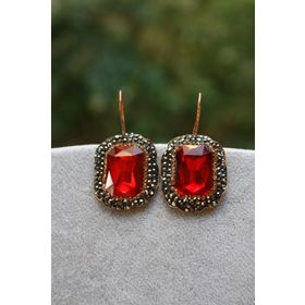 Stoneage Jewellery Kristal Taşlı El Yapımı Küpe