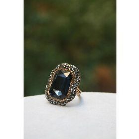 Stoneage Jewellery Kristal Taşlı El Yapımı Yüzük