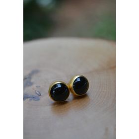 Stoneage Jewellery Oniks Doğal Taş Küpe