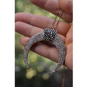 Stoneage Jewellery Özel Tasarım Boynuz Bayan Kolye