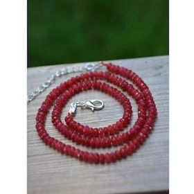 Stoneage Jewellery Rondela Kesim Ceyt Doğal Taş Bayan Kolye