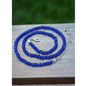 Stoneage Jewellery Rondela Kesim Ceyt Doğal Taş Bayan Kolye