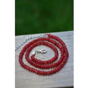 Stoneage Jewellery Rondela Kesim Ceyt Doğal Taş Bayan Kolye