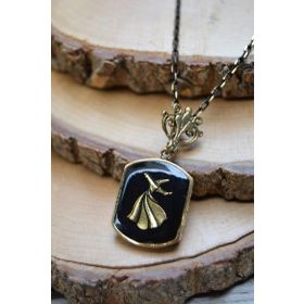 Stoneage Jewellery Semazen Bronz Bayan Kolye