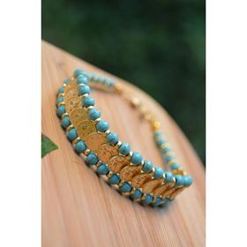 Stoneage Jewellery Turkuaz TuğraIı Bileklik
