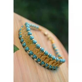 Stoneage Jewellery Turkuaz TuğraIı Bileklik