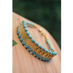 Stoneage Jewellery Turkuaz TuğraIı Bileklik