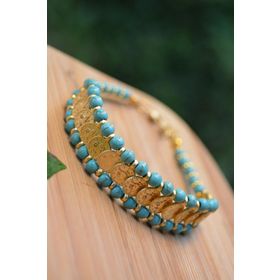 Stoneage Jewellery Turkuaz TuğraIı Bileklik