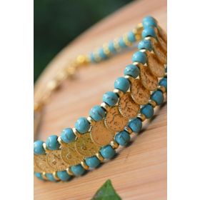 Stoneage Jewellery Turkuaz TuğraIı Bileklik
