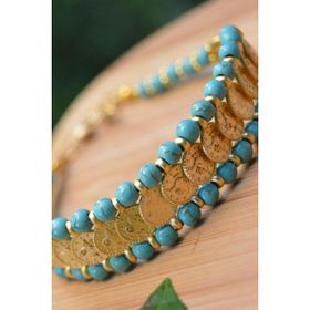 Stoneage Jewellery Turkuaz TuğraIı Bileklik
