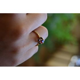 Stoneage Jewellery Yakut Ayarlanabilir Kadın Yüzük