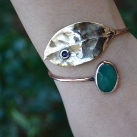 Stoneage Jewellery Yeşim Taşlı Tasarım Bileklik
