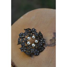 Stoneage Jewellery Zirkon Taşlı Bayan Broş