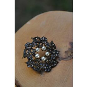 Stoneage Jewellery Zirkon Taşlı Bayan Broş