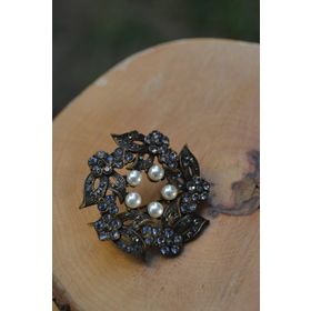 Stoneage Jewellery Zirkon Taşlı Bayan Broş