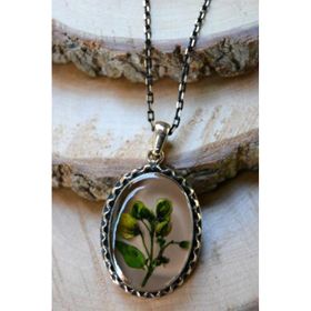 Stoneage RF03144 Jewellery Kuru Çiçek Kolye