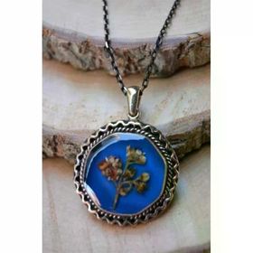 Stoneage RF03145 Jewellery Kuru Çiçek Kolye