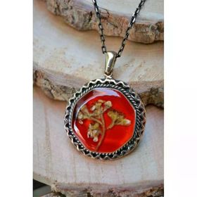 Stoneage RF03146 Jewellery Kuru Çiçek Kolye