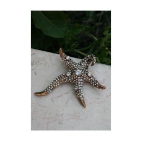 Stoneage RF03751 Kadın Deniz Yıldızı Lüks Bronz Broş