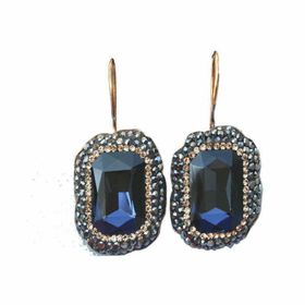Stoneage RF03774 Kristal Taşlı El Yapımı Küpe