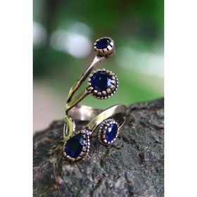 Stoneage Safir Ayarlanabilir Kadın Yüzük