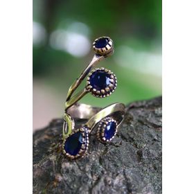Stoneage Safir Ayarlanabilir Kadın Yüzük