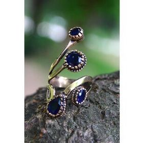 Stoneage Safir Ayarlanabilir Kadın Yüzük