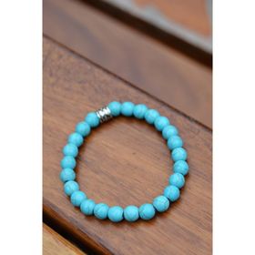 Stoneage Turkuaz Doğal Taş Unisex Bileklik
