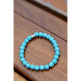 Stoneage Turkuaz Doğal Taş Unisex Bileklik