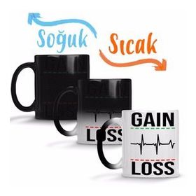 Stop Gain E Loss Sihirli Porselen Kupa