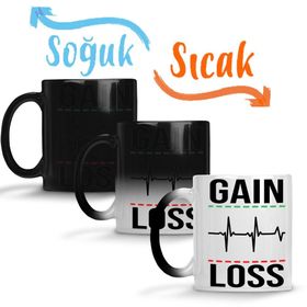 Stop Gain E Loss Sihirli Porselen Kupa