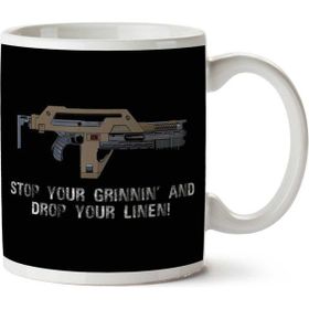 Stop Your Grinnin Drop Your Linen Aliens Baskılı Kupa