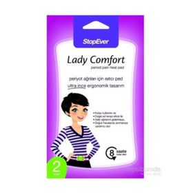 Stopever 2 Adet Ultra İnce Ergonomik Tasarım Adet Ağrıları İçin Isıtıcı Ped