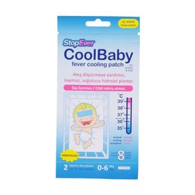 Stopever Cool Baby Ateş Düşürmeye Yardımcı Soğutucu Hidrojel Plaster