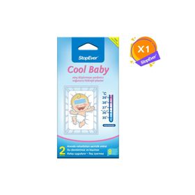 Stopever Cool Baby Ateş Düşürmeye Yardımcı Soğutucu Hidrojel Plaster