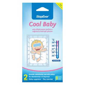 Stopever Cool Baby Ateş Düşürmeye Yardımcı Soğutucu Hidrojel Plaster