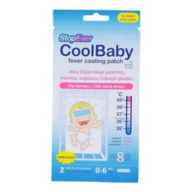 Stopever Cool Baby Ateş Düşürmeye Yardımcı Soğutucu Hidrojel Plaster