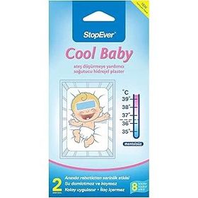 Stopever Coolbaby Ateş Düşürmeye Yardımcı 4 Plaster
