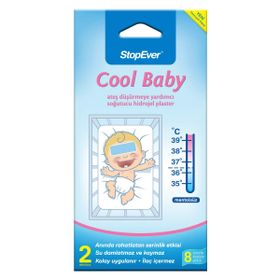 Stopever Coolbaby Ateş Düşürmeye Yardımcı 4 Plaster