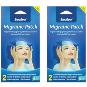 Stopever Migrane Patch 2'li Kafa Bandı