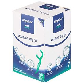 Stopever Well Tooth 6x50 Adet Kürdanlı Diş İpi
