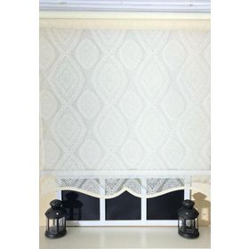 Storburada Çift Mekanizmalı Ekru STB45240-V108 Ekru 130 x 260 Tül Perde ve Ekru Stor Perde