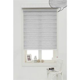 Storburada Stb-400-V04 110 x 200 Gri Etek Dilimli Zebra Stor Perde