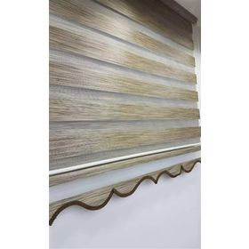 Storburada STB-400-V05 Zebra Kahverengi Etek Dilimli 190x260 cm Stor Perde