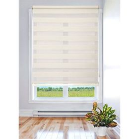 Storburada STB-400-V12 Zebra Krem Etek Dilimli 100x260 cm Stor Perde